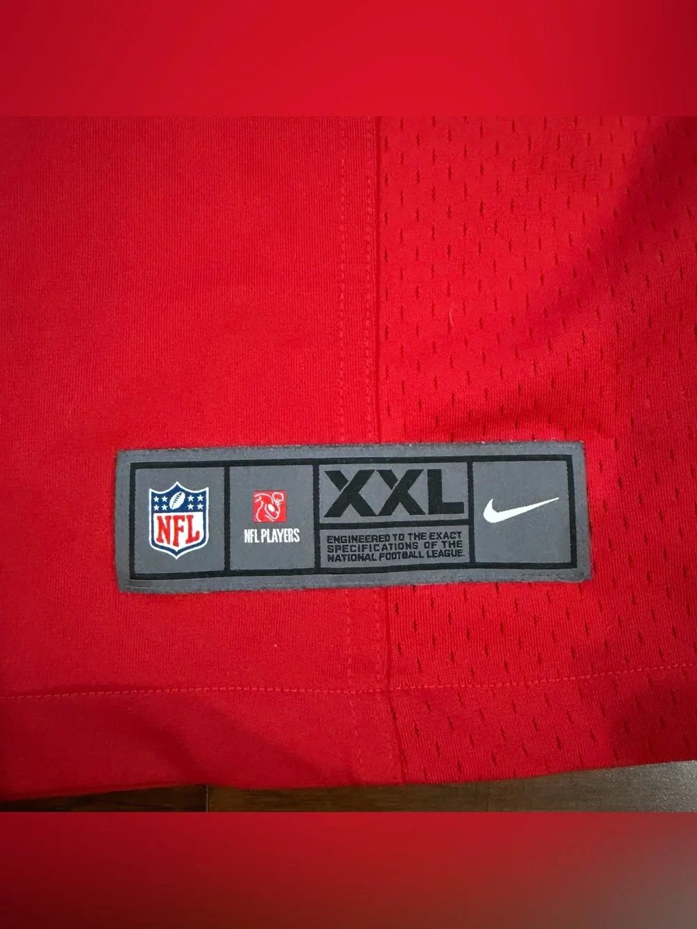 Nike NFL Jersey San Francisco 49ers Patrick Willis #52 Red/White Men’s XXL